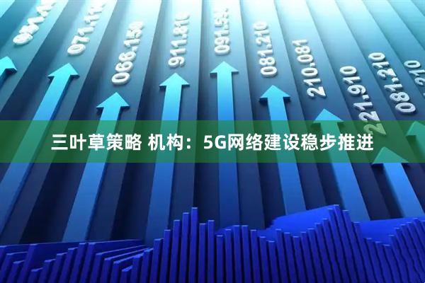 三叶草策略 机构：5G网络建设稳步推进