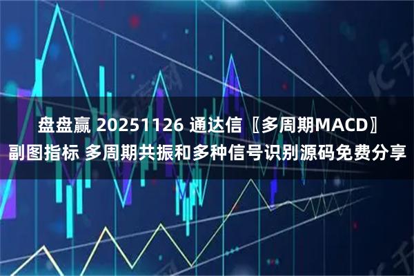 盘盘赢 20251126 通达信〖多周期MACD〗副图指标 多周期共振和多种信号识别源码免费分享